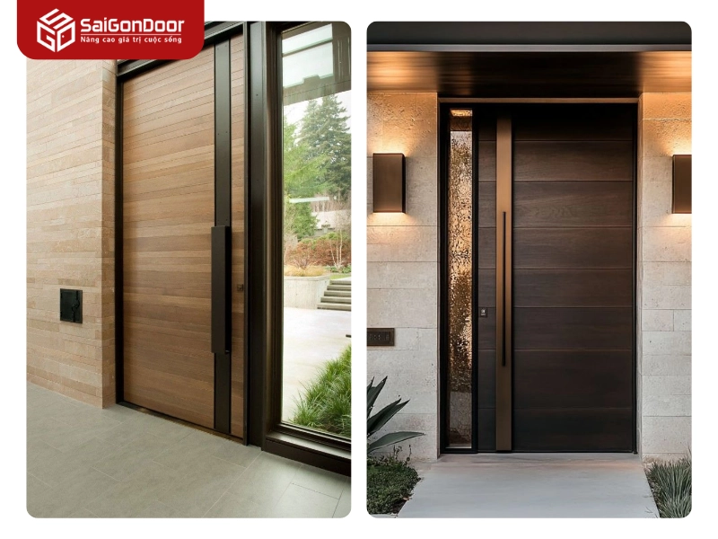 Ưu điểm vượt trội của cửa thép vân gỗ Saigondoor