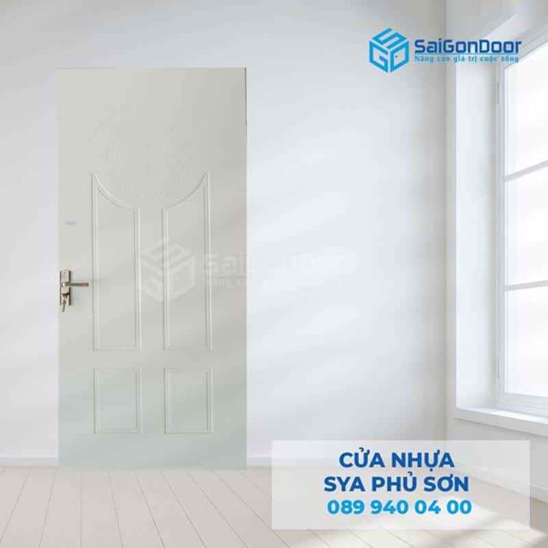 Cửa nhựa composite SYA phủ sơn rẻ