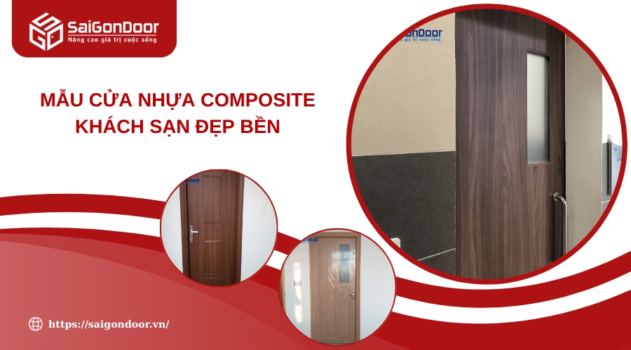 Mẫu Cửa Nhựa Composite Khách Sạn Đẹp Bền Mẫu Cửa Nhựa Composite Khách Sạn Đẹp Bền