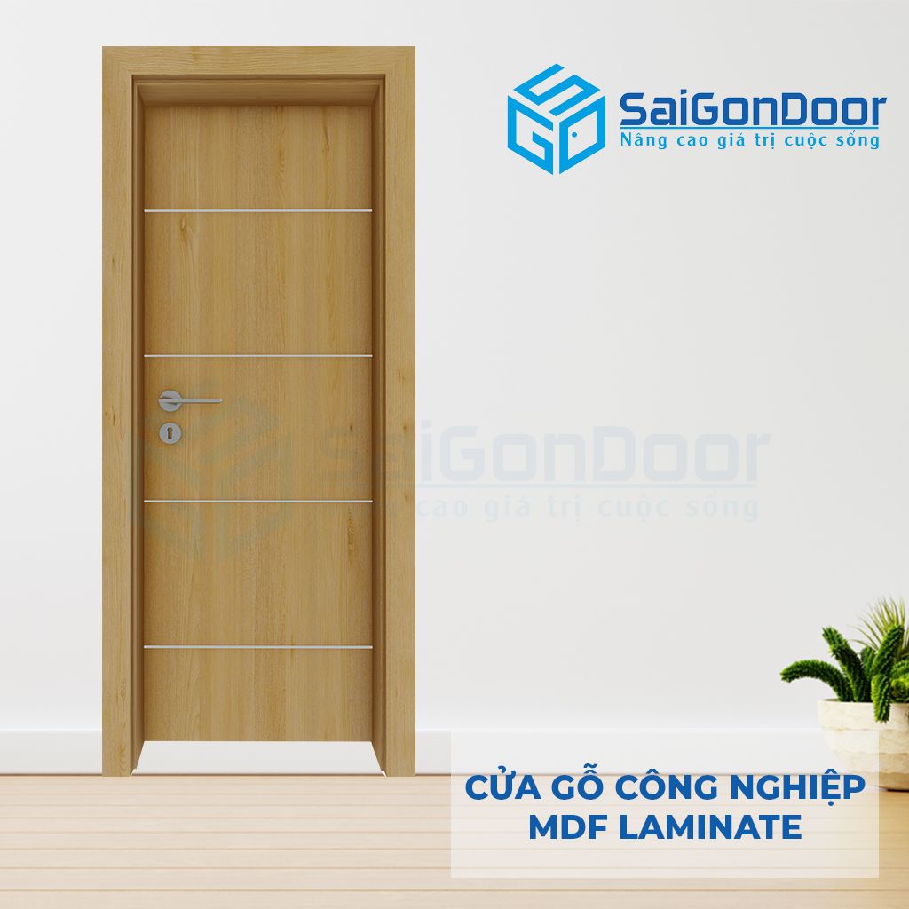 CỬA GỖ CÔNG NGHIỆP MDF LAMINATE P1R4as