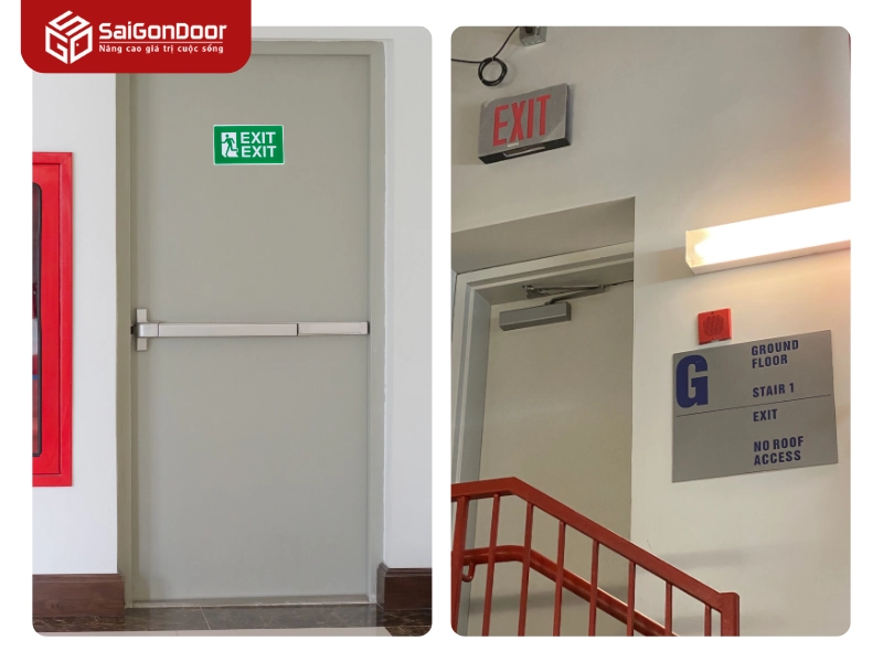 Ưu điểm vượt trội của cửa thép chống cháy Saigondoor tại phường Bình Trị Đông