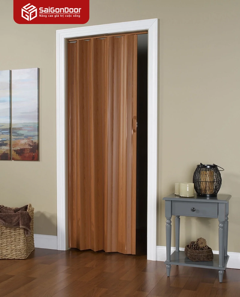 Cửa xếp ngăn phòng là gì và vai trò trong kiến trúc nội thất hiện đại