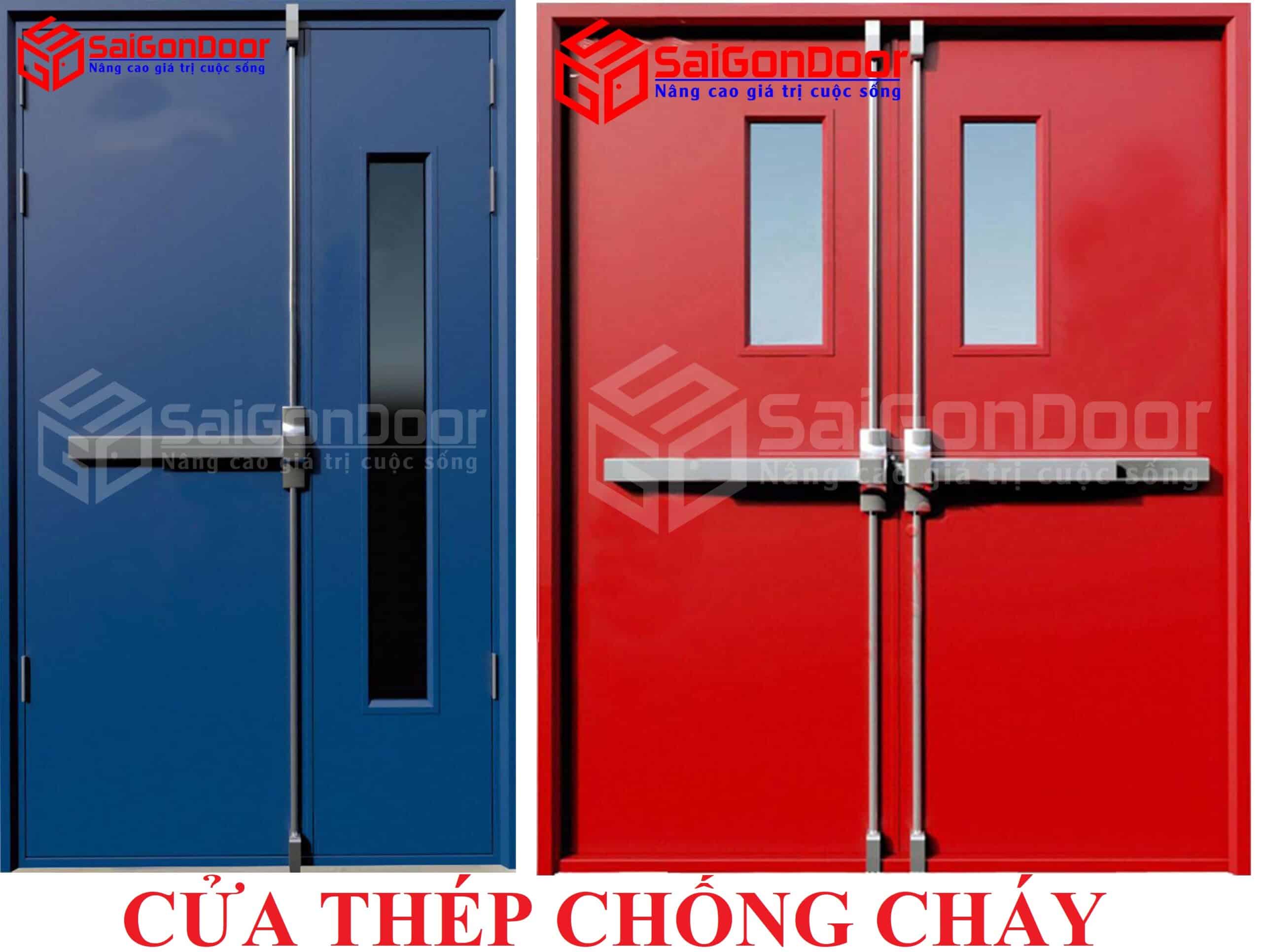 Cửa thép chống cháy 