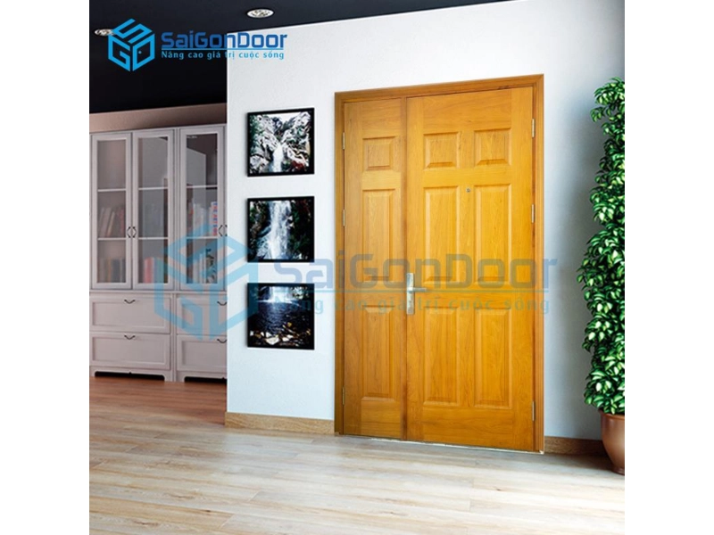 Cửa gỗ HDF Veneer MBC V9B-Ash