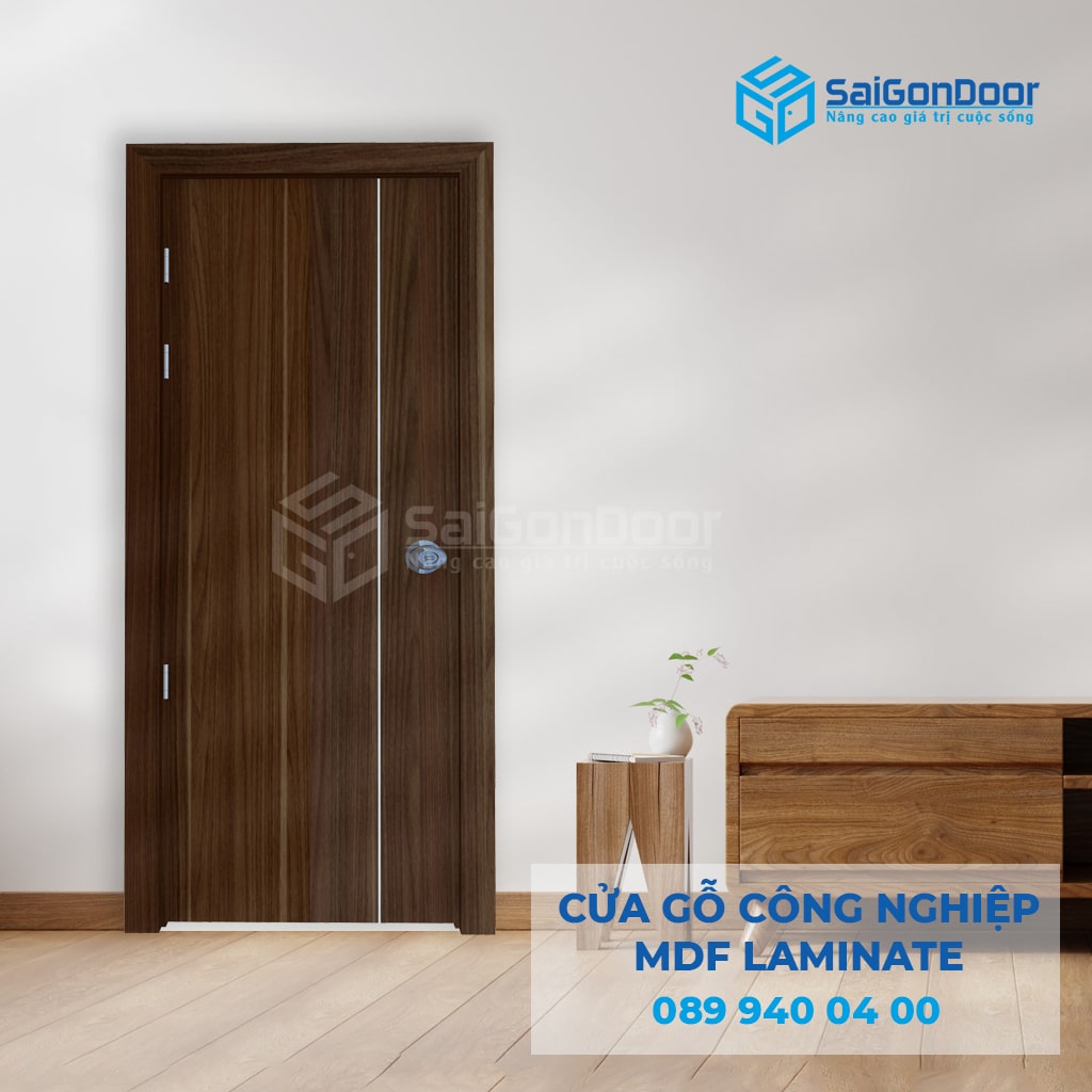 Cửa gỗ công nghiệp MDF Laminate