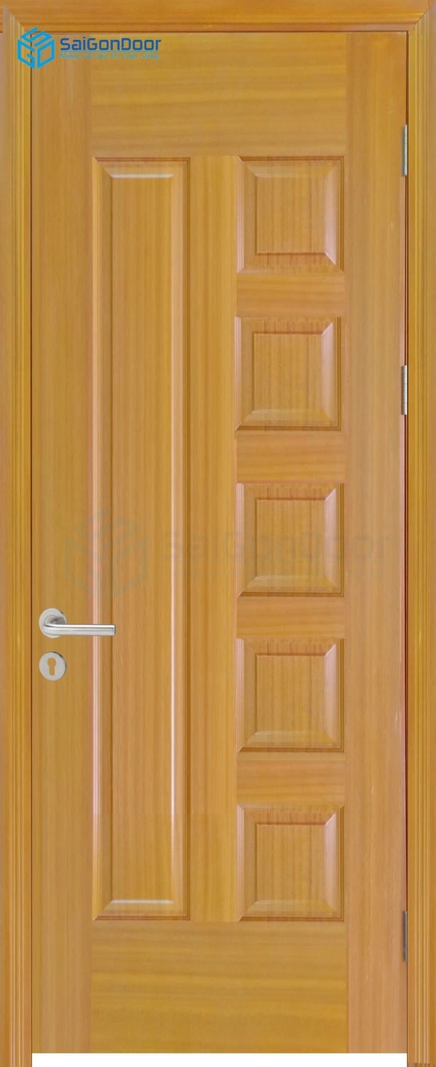 Cửa Gỗ Công Nghiệp HDF Veneer 6B-sapele (5)