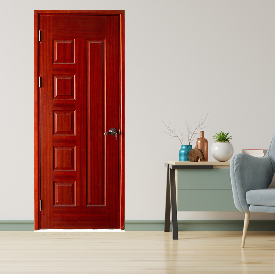 CỬA GỖ NHÀ TẮM SGD Cua go HDF Veneer 6B-cam xe