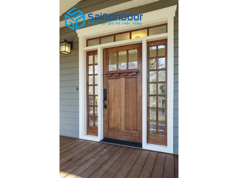Yếu tố ảnh hưởng đến báo giá cửa gỗ kính cường lực