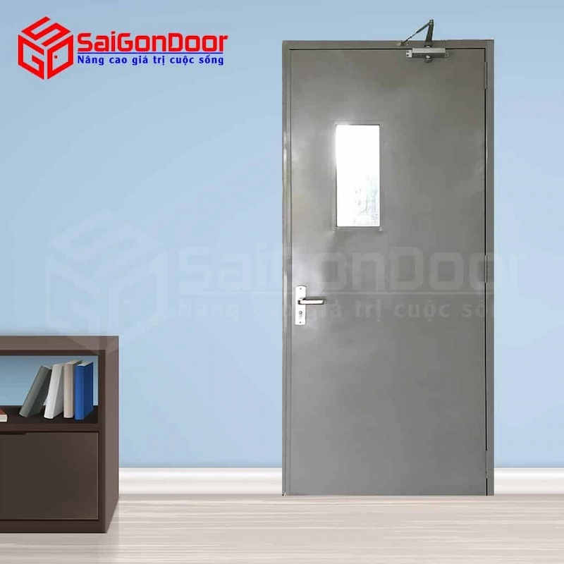 Cửa thép chống cháy một cánh