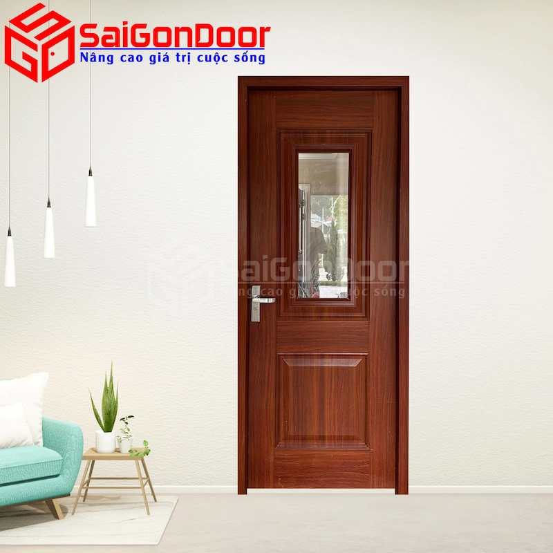 Cửa thép vân gỗ SGD-KM.TVG-1C-27