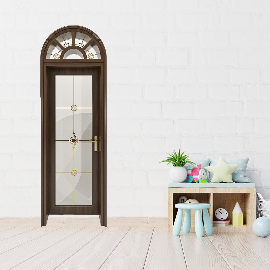 Cửa Nhôm Vân Gỗ SGD-CNVG-14