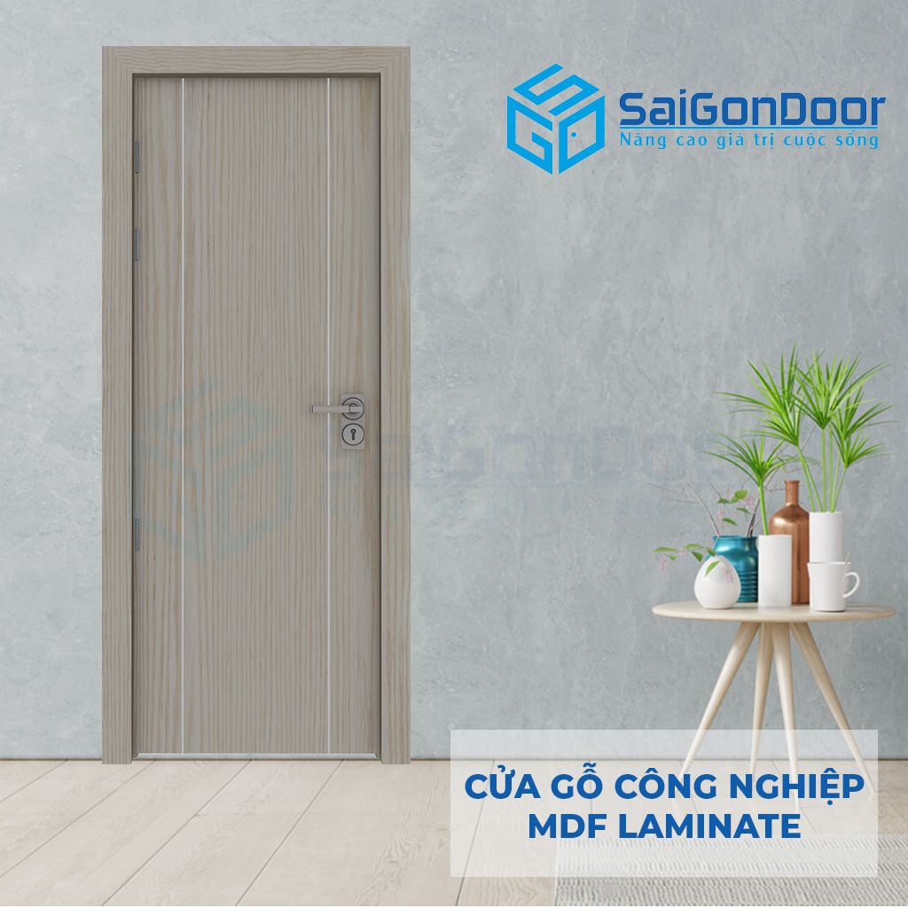 CỬA GỖ CÔNG NGHIỆP MDF LAMINATE P1R2a1