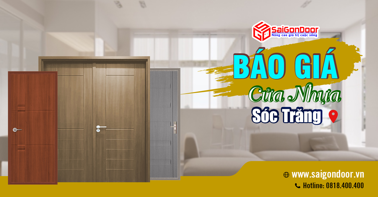 Báo giá Cửa nhựa Sóc Trăng, Cửa nhựa giá rẻ Sóc Trăng