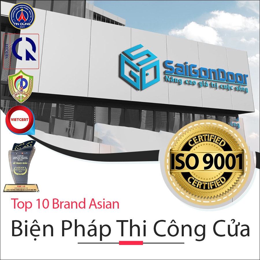 BIỆN PHÁP THI CÔNG – SAIGONDOOR | CỬA NHỰA – CỬA GỖ – CỬA THÉP – CỬA CHỐNG CHÁY 2023