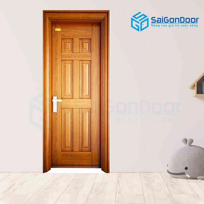 Cửa thép vân gỗ SGD-1H2
