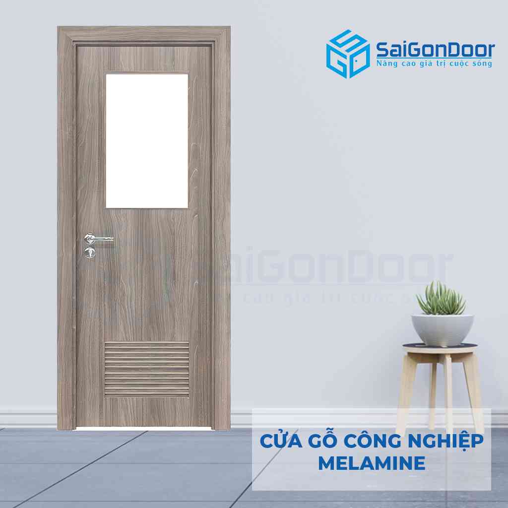 CỬA GỖ CÔNG NGHIỆP MDF MELAMINE P1GL