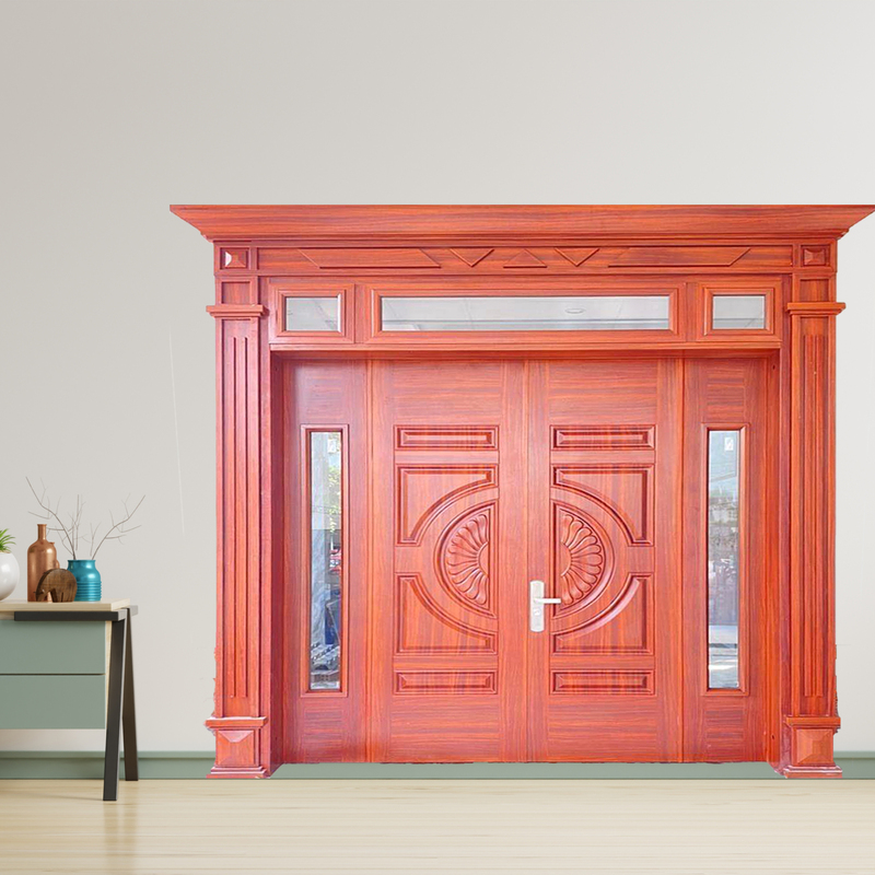 Cửa Thép Vân Gỗ SGD-KM.TVG-4C.2