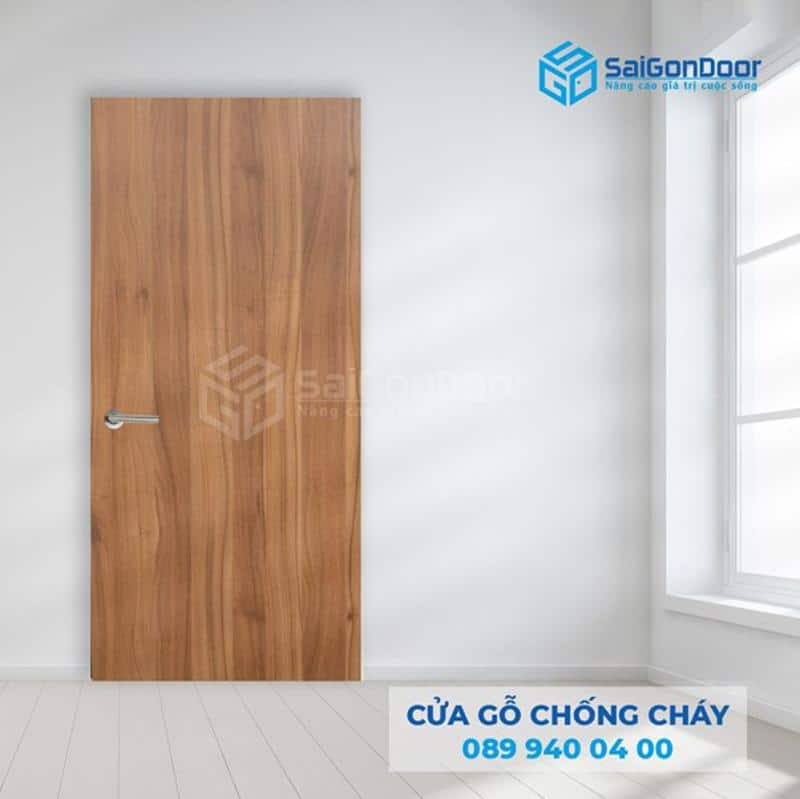 Cửa gỗ chống cháy 120 phút chất lượng