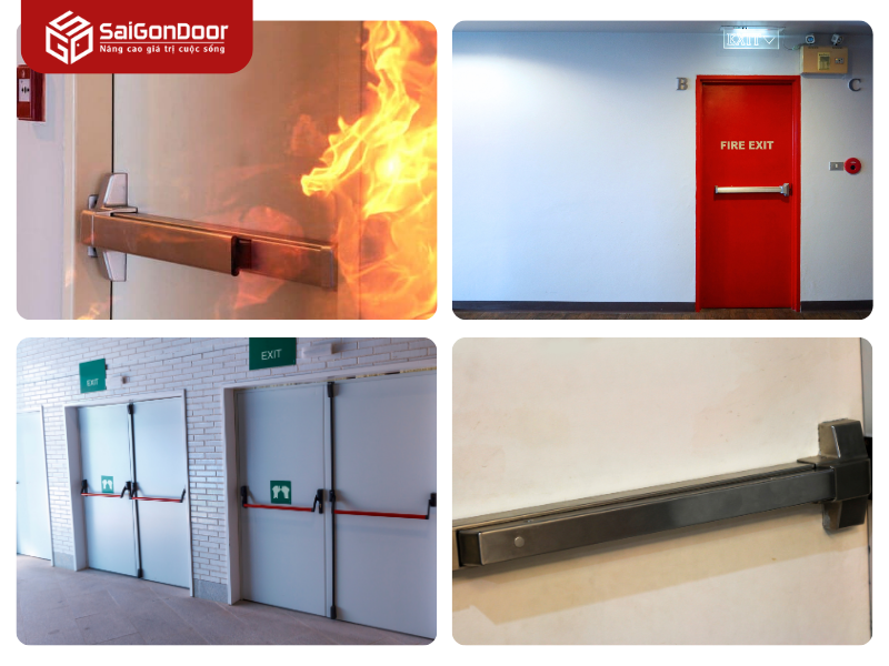 Ưu điểm vượt trội của cửa thép chống cháy Sài Gòn Door