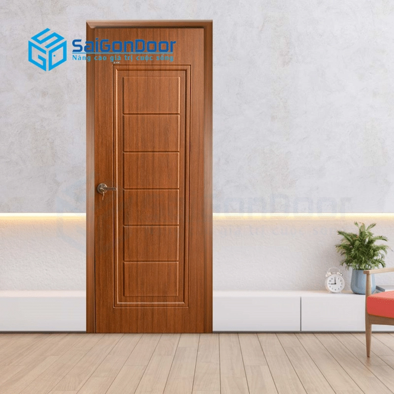 cửa toilet nhựa giả gỗ