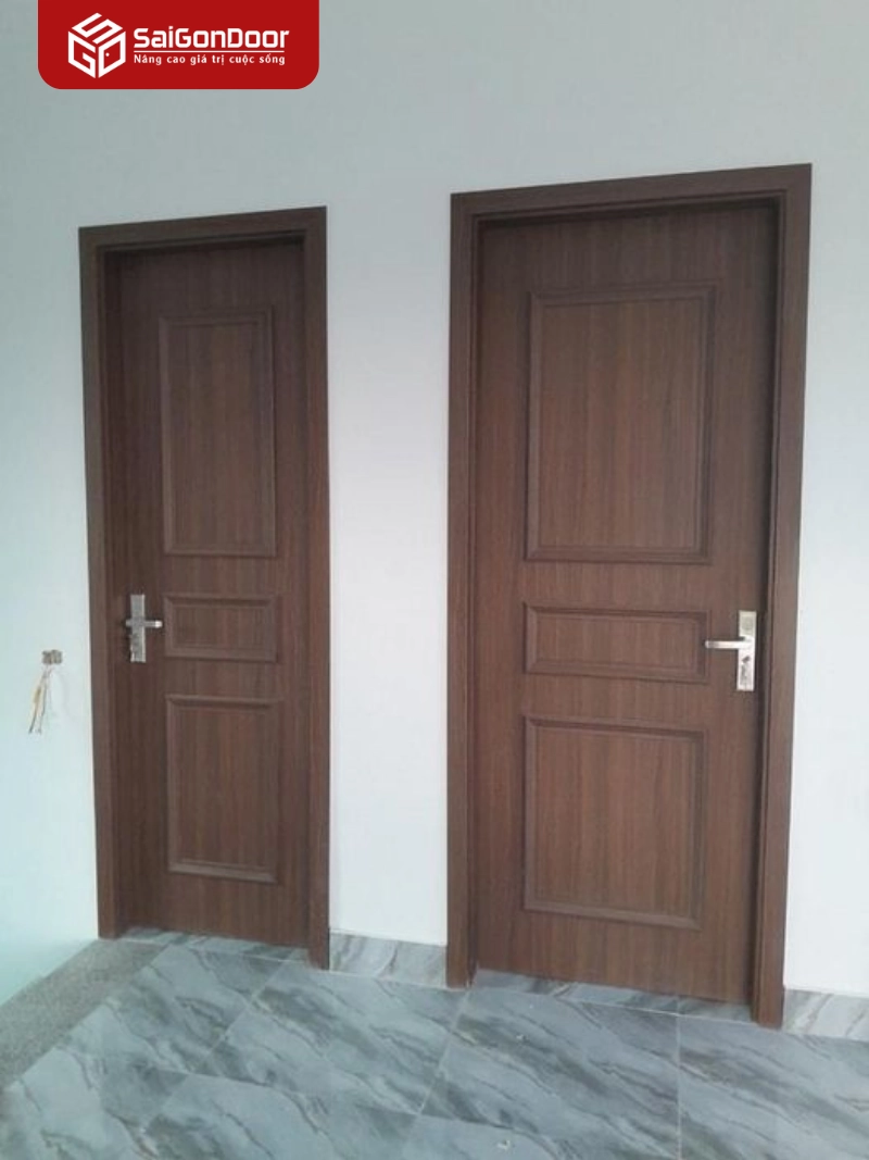 Ứng dụng thực tế của các loại cửa nhựa composite trong không gian nội thất