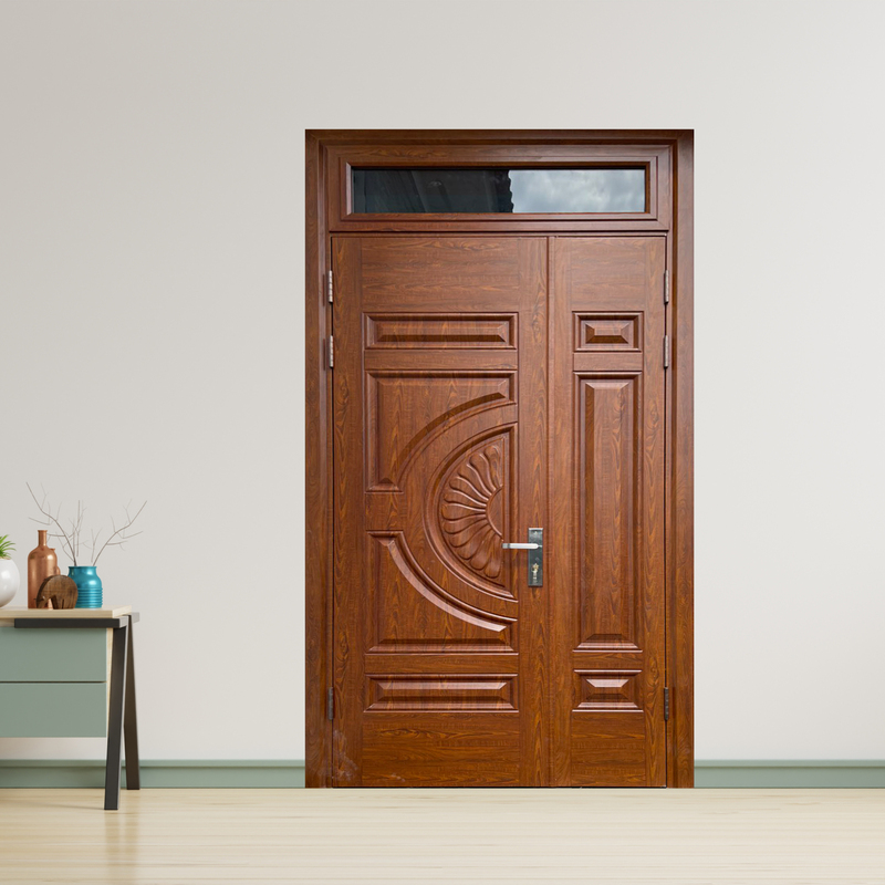 Cửa Thép Vân Gỗ SGD-KM.TVG-2CL-9