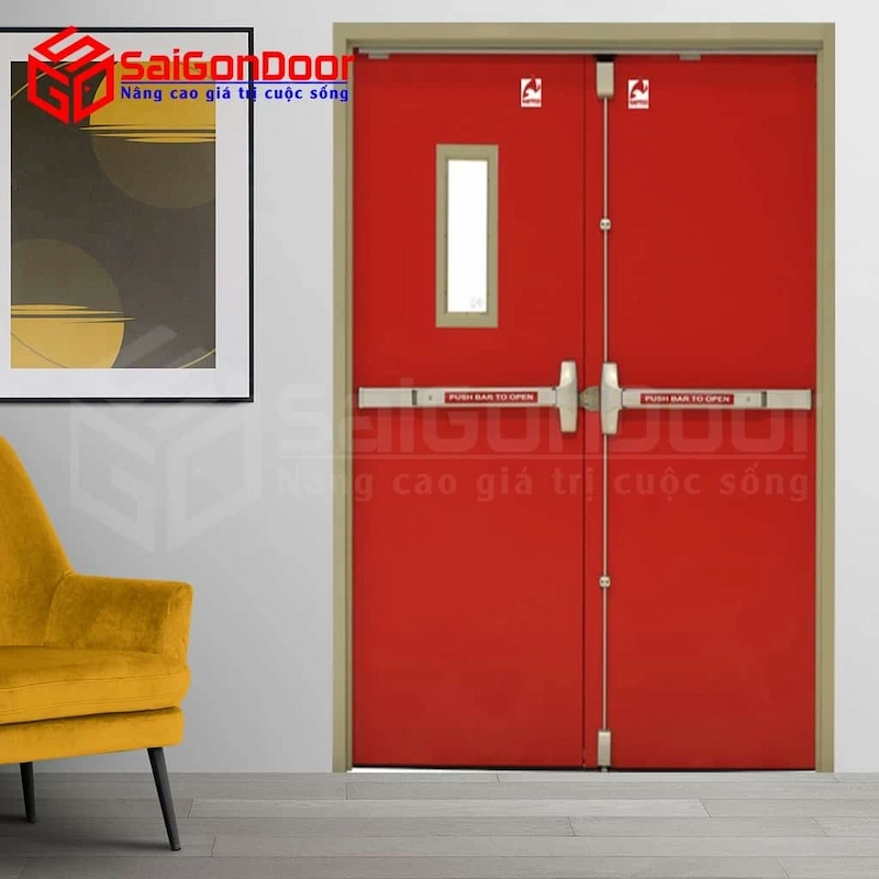  Bảo trì và kiểm tra định kỳ cửa thép chống cháy 2 cánh