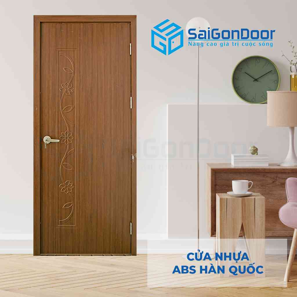 Top 20+ Mẫu cửa nhựa ABS Hàn Quốc đang thịnh hành nhất