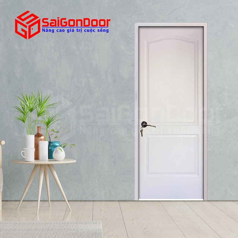 Cửa gỗ chống ẩm MDF (HDF) cho nhà vệ sinh 
