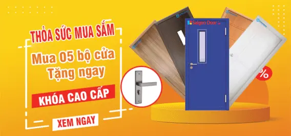 Cửa hàng SaigonDoor - banner cate