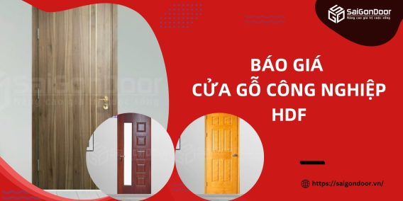 Báo Giá Cửa Gỗ Công Nghiệp HDF