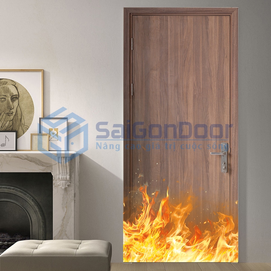 Một vài hình ảnh cửa gỗ chống cháy tại SAIGONDOOR