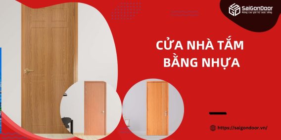 Cửa nhà tắm bằng nhựa