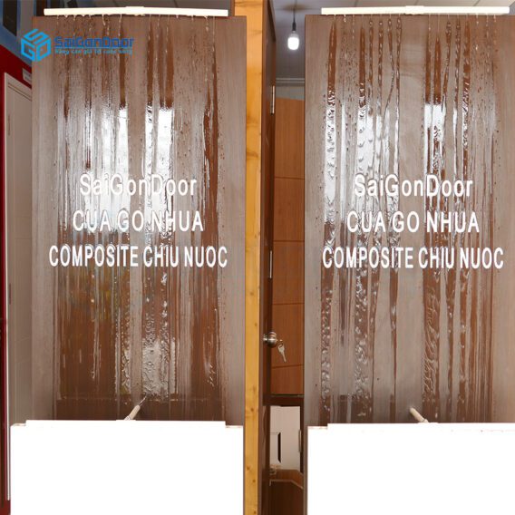 Cửa nhựa gỗ Composite chống nước và mối mọt
