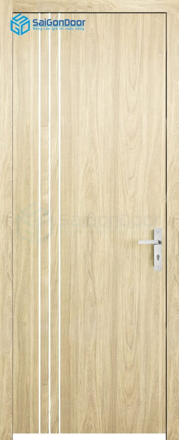 Cửa gỗ công nghiệp MDF laminate P1R2 23029