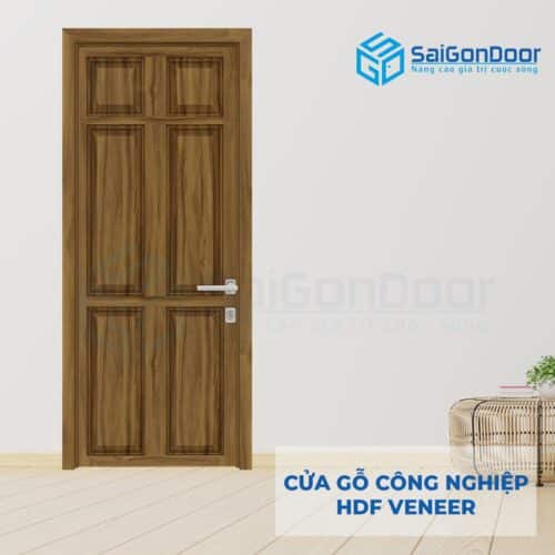 Cửa gỗ công nghiệp HDF Veneer SGD 6A oc cho (2)