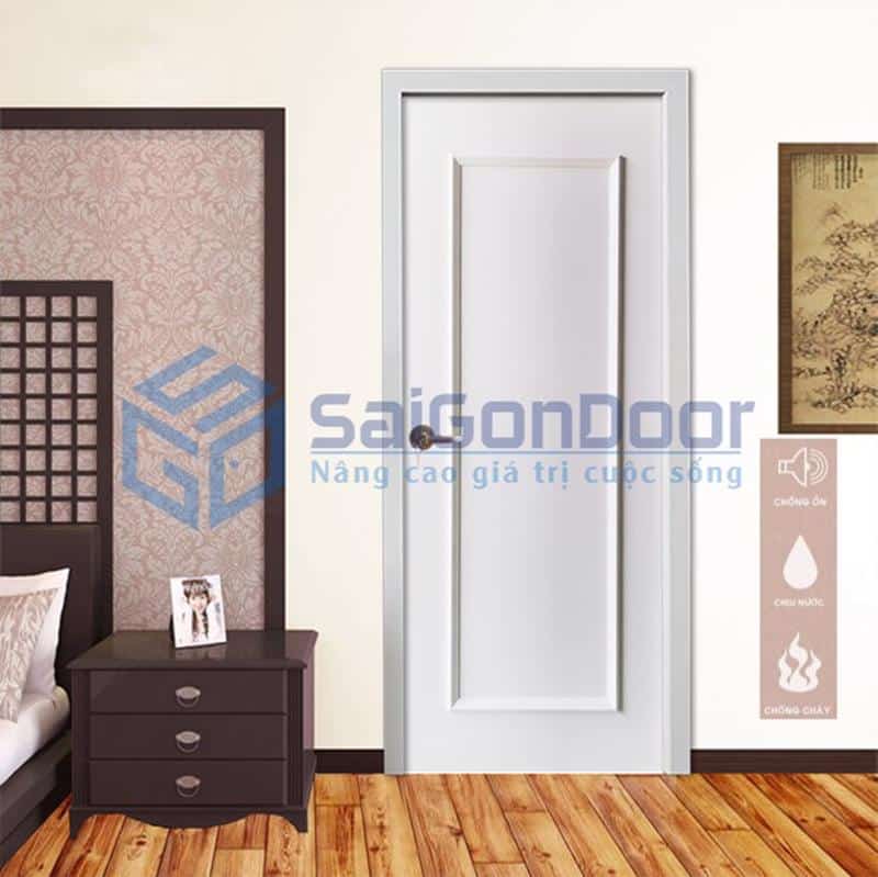 Thi công cửa gỗ nhựa Composite của Saigondoor