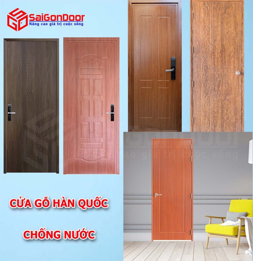 Khả năng chống nước tốt của dòng của gỗ Hàn Quốc