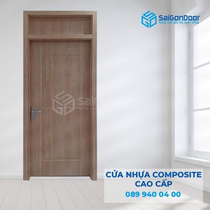 Mẫu cửa nhựa giả gỗ Composite cao cấp