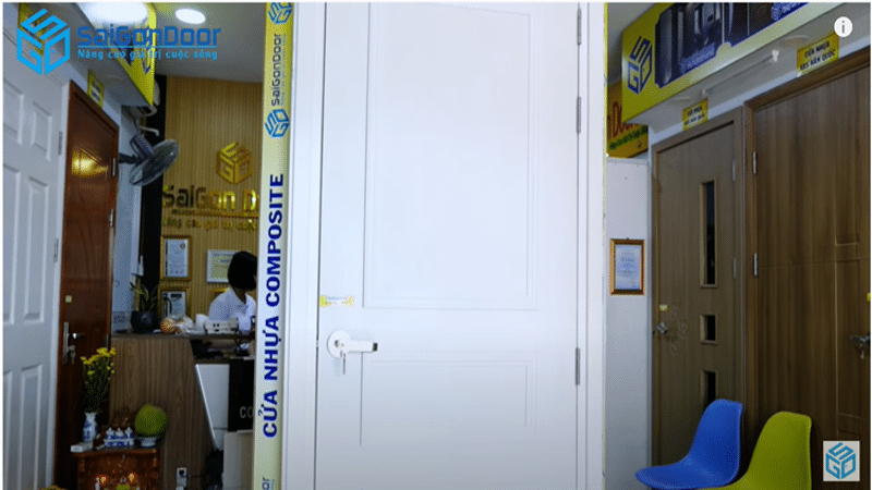 Mẫu cửa nhựa composite mới nhất tại SaiGonDoor