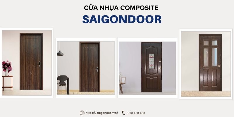 Địa chỉ mua cửa nhựa composite đen chất lượng 