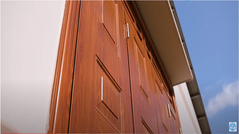 Cửa sổ thép vân gỗ chống cháy SaiGonDoor với nhiều ưu điểm nổi bật 