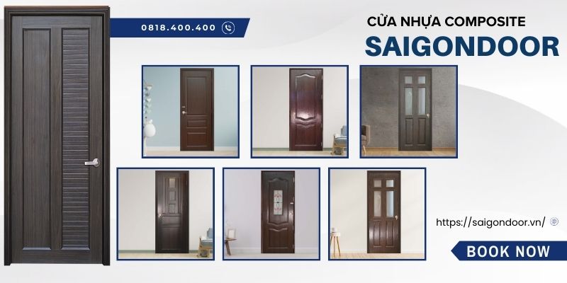 Tìm hiểu chung về mẫu cửa nhựa composite màu đen 