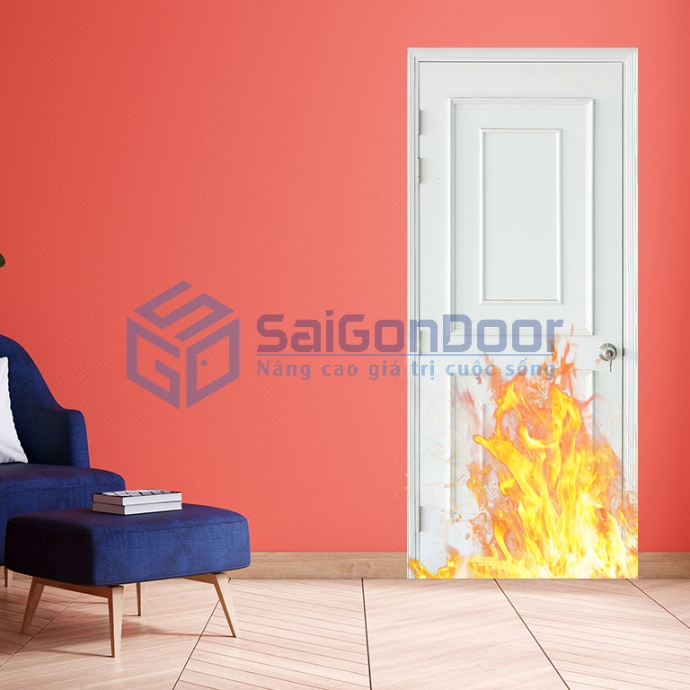 cửa gỗ ngăn cháy
