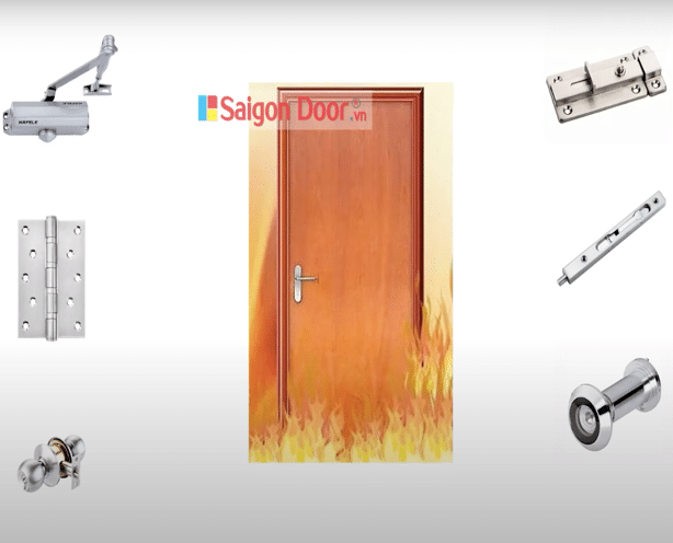 So sánh cửa gỗ chống cháy và cửa thép chống cháy