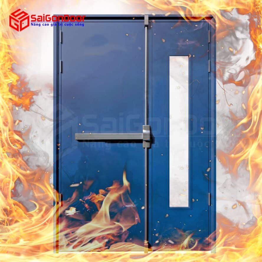 Dựa theo thiết kế và cấu tạo, cửa chống cháy được phân chia thành 3 loại chính đó là:
