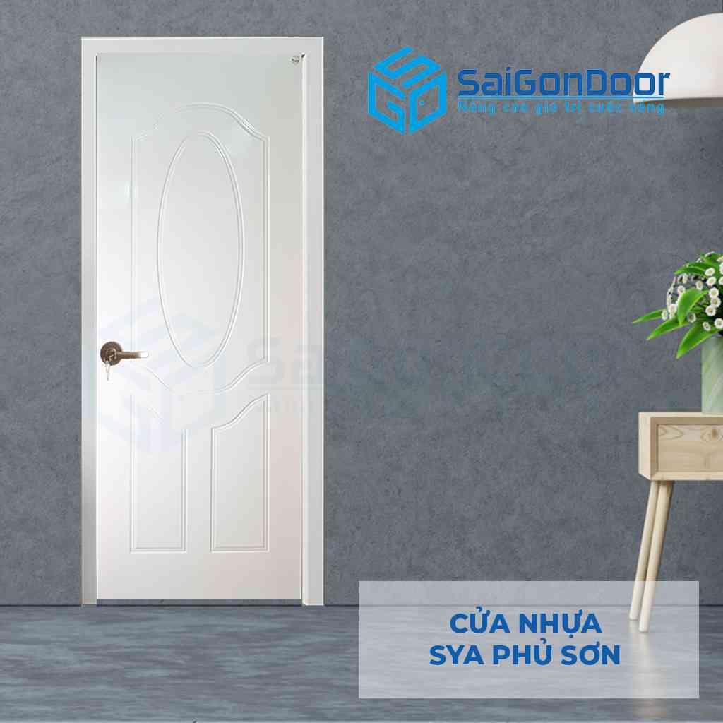 Mẫu cửa phòng ngủ nhựa composite SYA 162