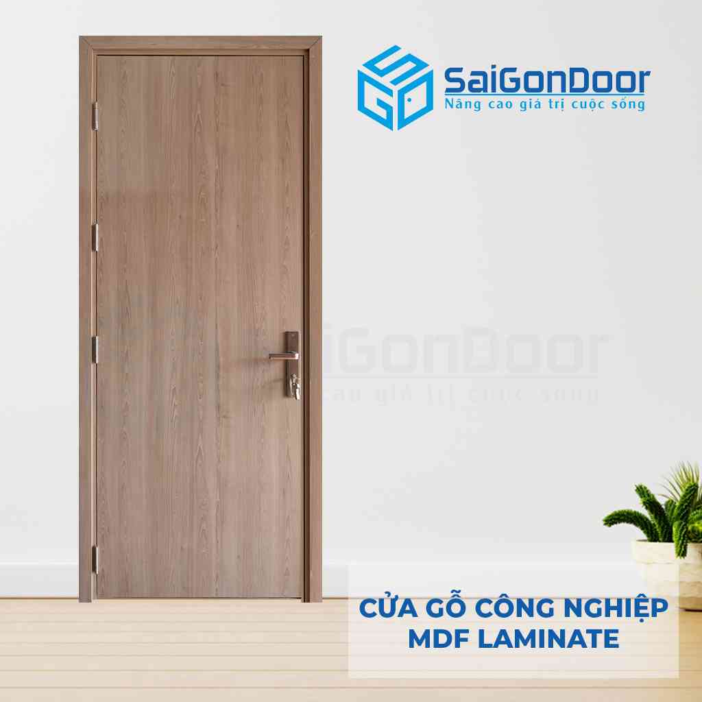 Cửa gỗ MDF Laminate P1(2) SGD