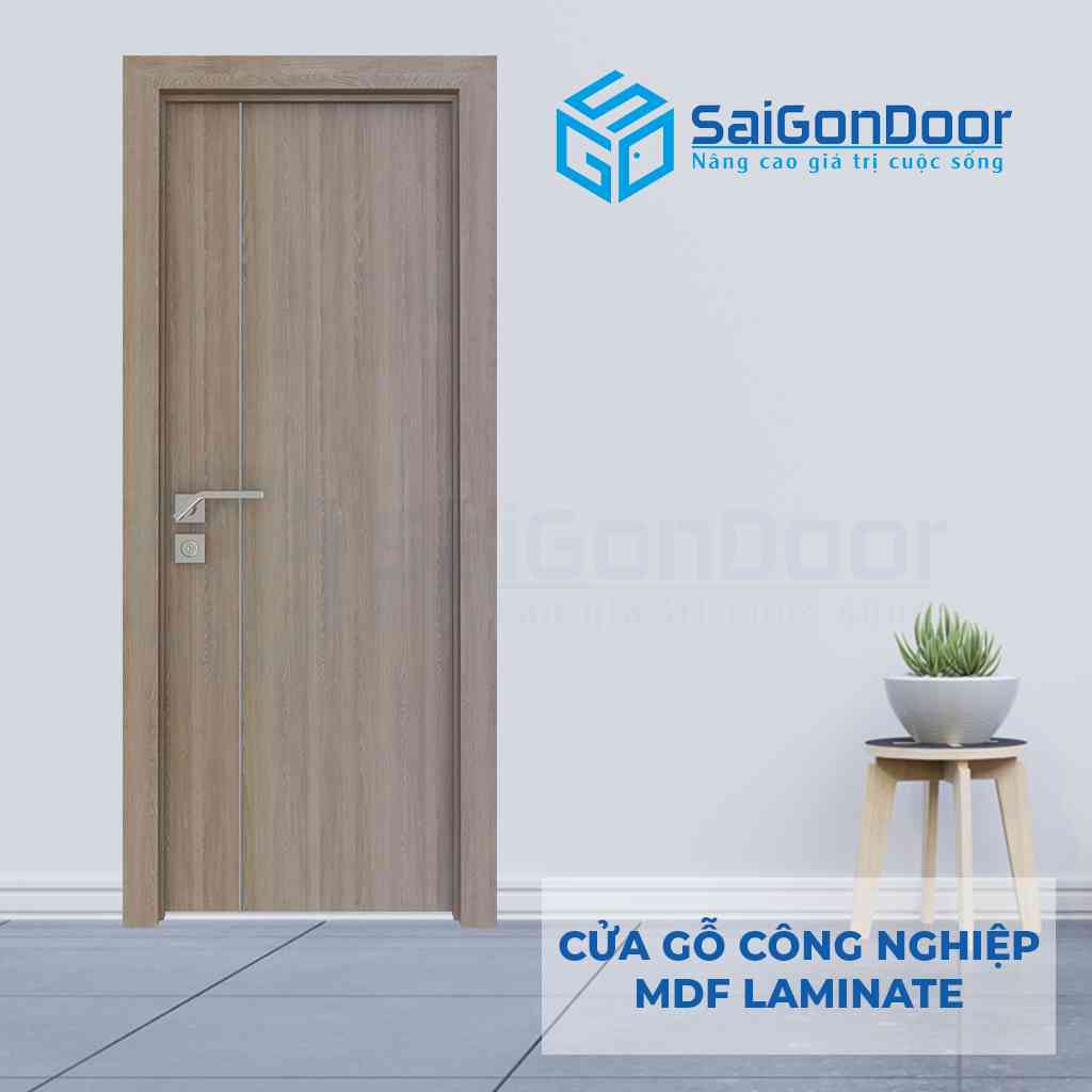 Cửa gỗ MDF Laminate P1R1 SGD