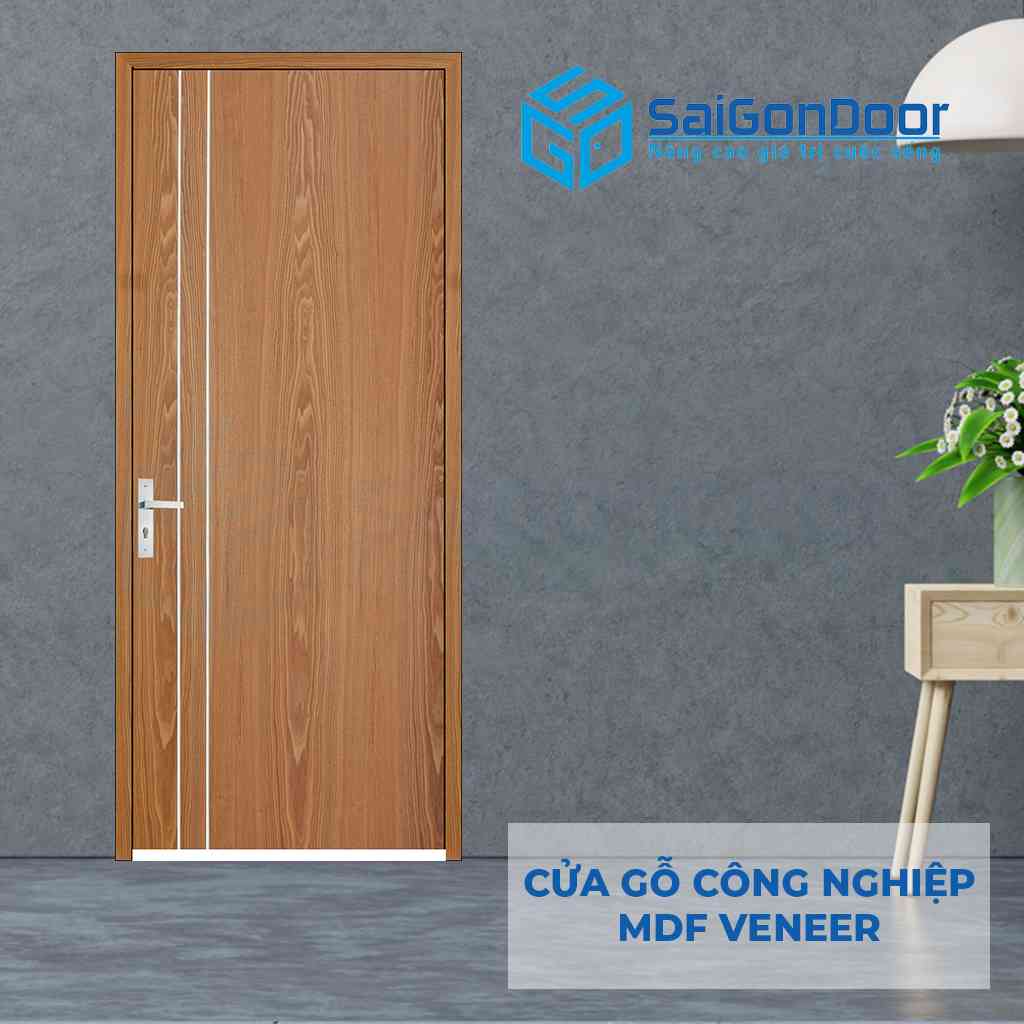 Cửa gỗ MDF Veneer P1R2 SGD